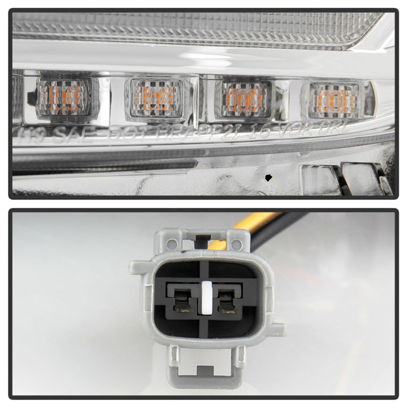 Spyder 16-20 Toyota Tacoma LED Model Only High-Power LED Headlights - Chrome PRO-YD-TT16LEDAP-C 5088383 5088383 Photo - Unmounted