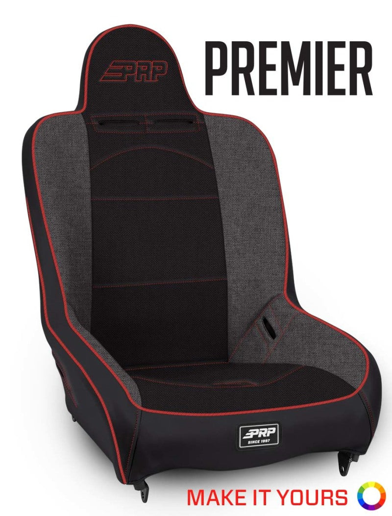 PRP Seats PRP Premier High Back 4 In. XT Suspension Seat A100310 A100310 Photo - Primary