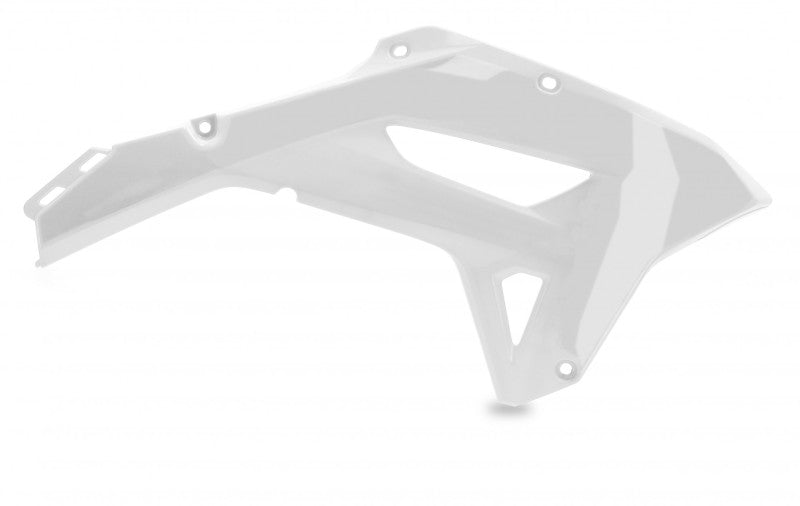 Acerbis Radiator Shrouds Hon Wht 2861780002 2861780002 Photo - Primary