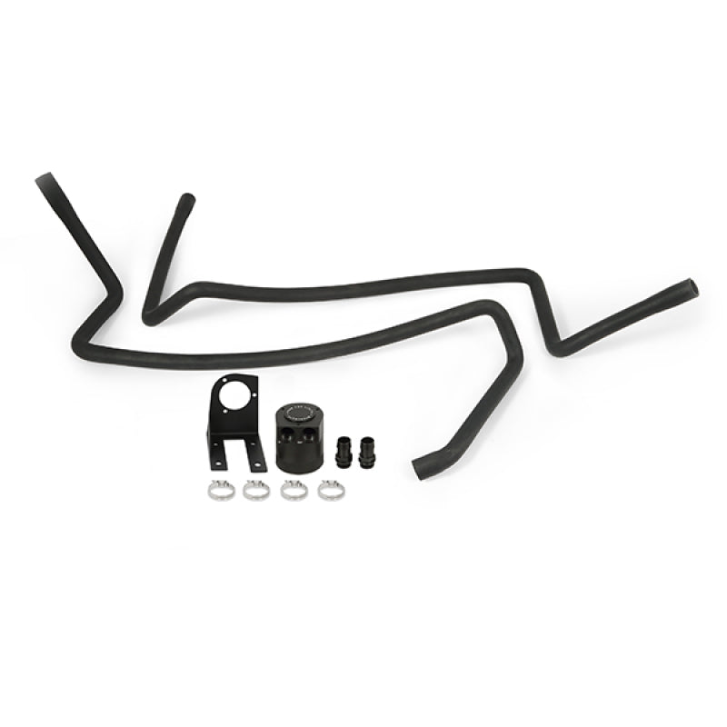 Mishimoto Ford 6.0L Powerstroke Baffled Oil Catch Can Kit, 2003-2007 MMBCC-F2D-03BE Photo - Primary