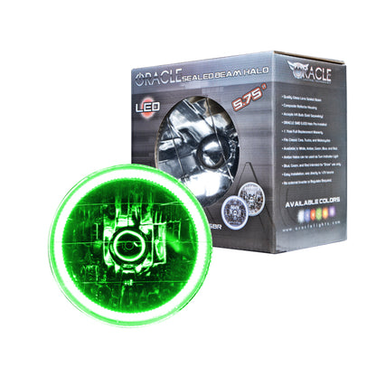 ORACLE Lighting Oracle Pre-Installed Lights 5.75 IN. Sealed Beam - Green Halo 6904-004 6904-004 Photo - Primary