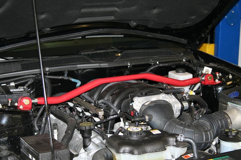 UMI Performance 05-14 Ford Mustang GT Front Strut Tower Brace 1005-R 1005-R User 4