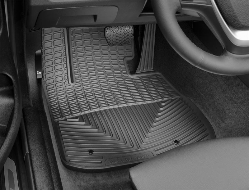 WeatherTech 2014+ BMW 4-Series Front Rubber Mats - Black W360 W360 Photo - Mounted