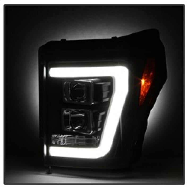 Spyder Ford F-250/F-350/F450 Super Duty 11-16 V2 Projector Headlights - Black (PRO-YD-FS11V2-LB-BK) 5084460 5084460 Photo - Unmounted