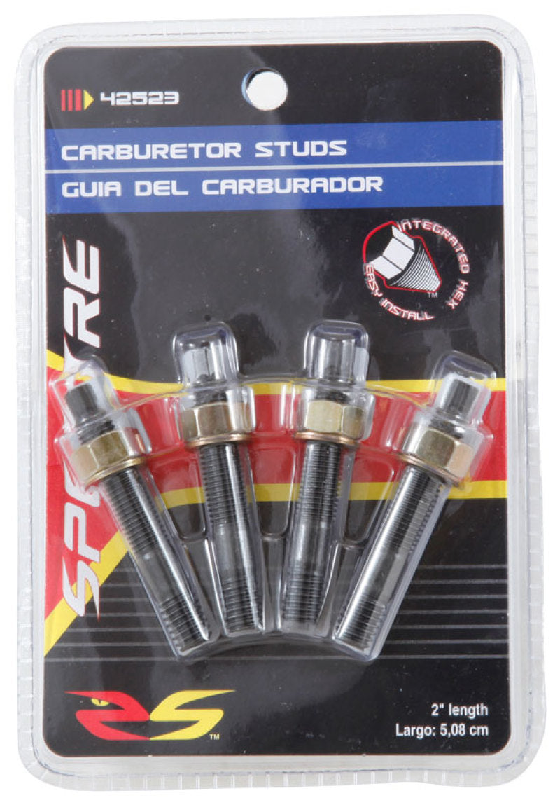 Spectre Carburetor Stud Kit w/Hardware 2in. 42523 42523 Photo - in package
