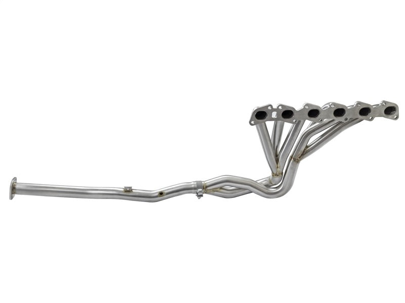 aFe  POWER 48-36105-YN Twisted Steel Long Tube Header & Connection Pipe 48-36105-YN Photo - Unmounted