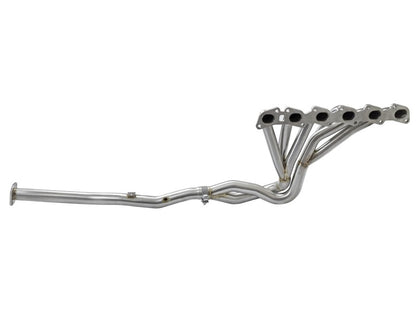 aFe  POWER 48-36105-YN Twisted Steel Long Tube Header & Connection Pipe 48-36105-YN Photo - Unmounted