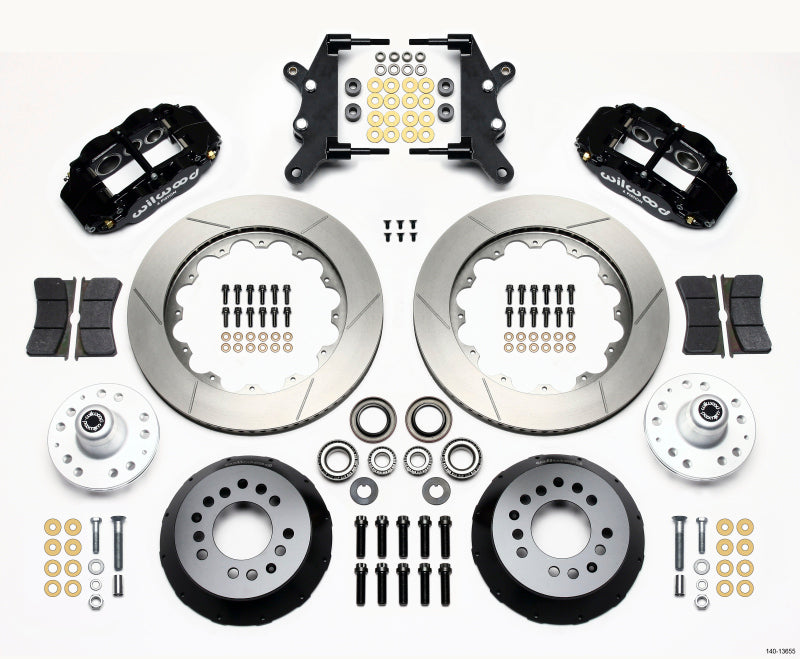 Wilwood Narrow Superlite 6R Front Hub Kit 14.00in 60-68 Ford / Mercury Full Size / Galaxie 140-13655 140-13655 Photo - Primary