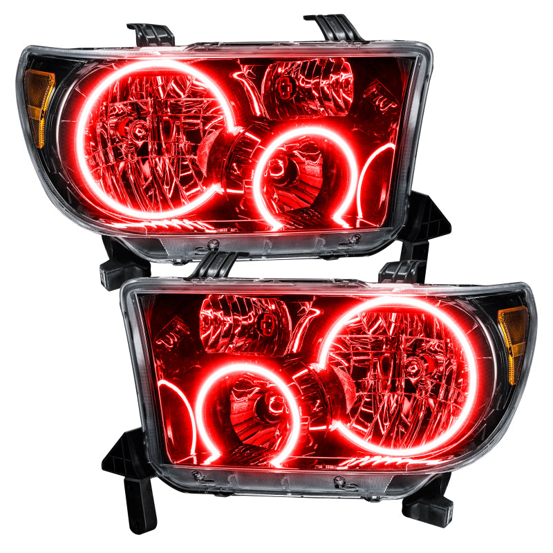 ORACLE Lighting Oracle 07-11 Toyota Tundra Pre-Assembled Headlights - Black Housing - ColorSHIFT w/ BC1 Controller 7119-335 7119-335 Photo - out of package