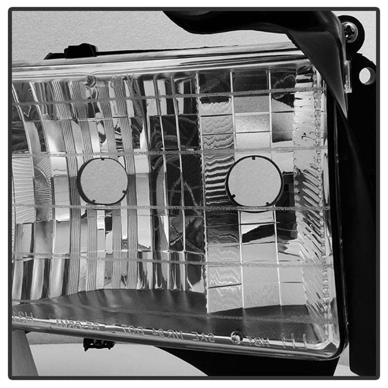 SPYDER Xtune Dodge Ram Sport Model Only 1999-2002 OEM Headlights Chrome HD-JH-DR99-SP-C 9032165 9032165 Photo - Unmounted