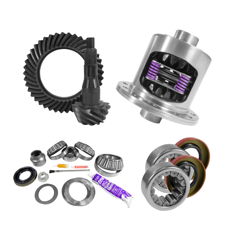 Yukon Gear & Axle Yukon 9.75in Ford 4.11 Rear Ring & Pinion Install Kit 34 Spline Positraction Axle Bearings YGK2105 YGK2105 Photo - Primary