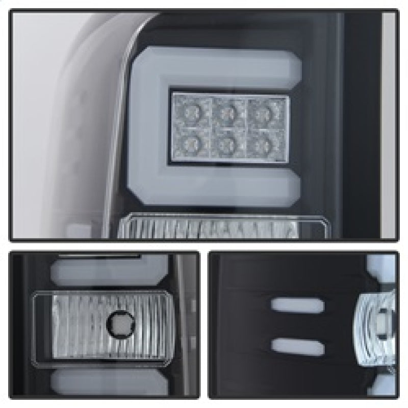 Spyder Chevy 1500 14-16 Light Bar LED Tail Lights Blk ALT-YD-CS14-LBLED-BK 5079985 5079985 Photo - Unmounted