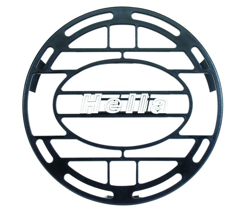 Hella Stone Shield Round Plastic Black Hella Logo Light Cover 148995001 148995001 Photo - Primary