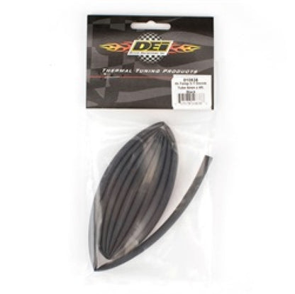 DEI Hi-Temp Shrink Tube 6mm x 4ft - Black 10838 10838 Photo - in package
