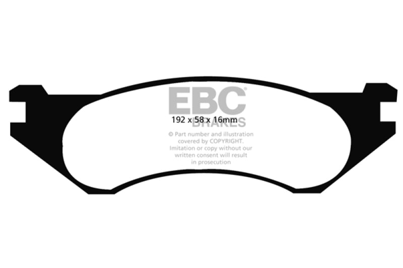 EBC Disc Brake Pad Set DP61306 Photo - Primary