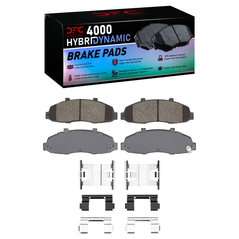DFC DFC 4000 HybriDynamic Brake Pads Brakes, Rotors & Pads Brake Pads - OE main image