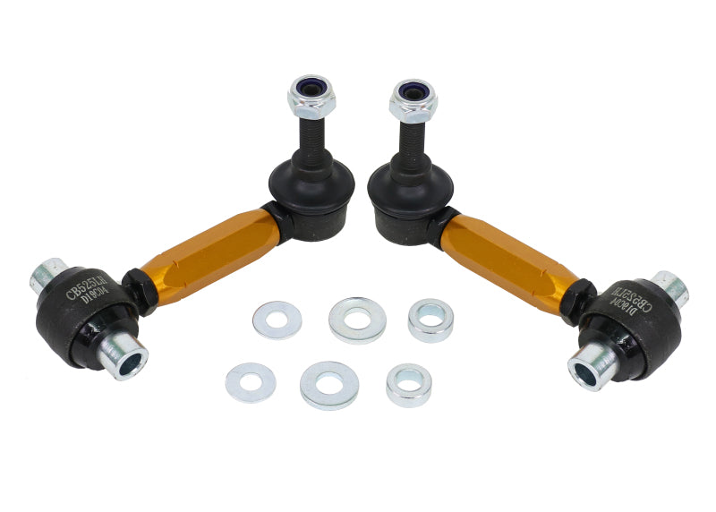 Whiteline 14-23 Mini Cooper (Hardtop) Base/S/JCW Adjustable Sway Bar Link Kit KLC232 KLC232 Photo - Close Up