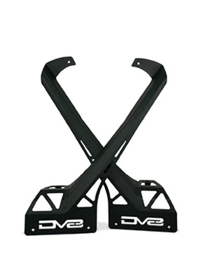 DV8 Offroad 20-22 Jeep JL 392 & JT Mojave A-Pillar Light Bar Mount LBJL-07 LBJL-07 Photo - Unmounted