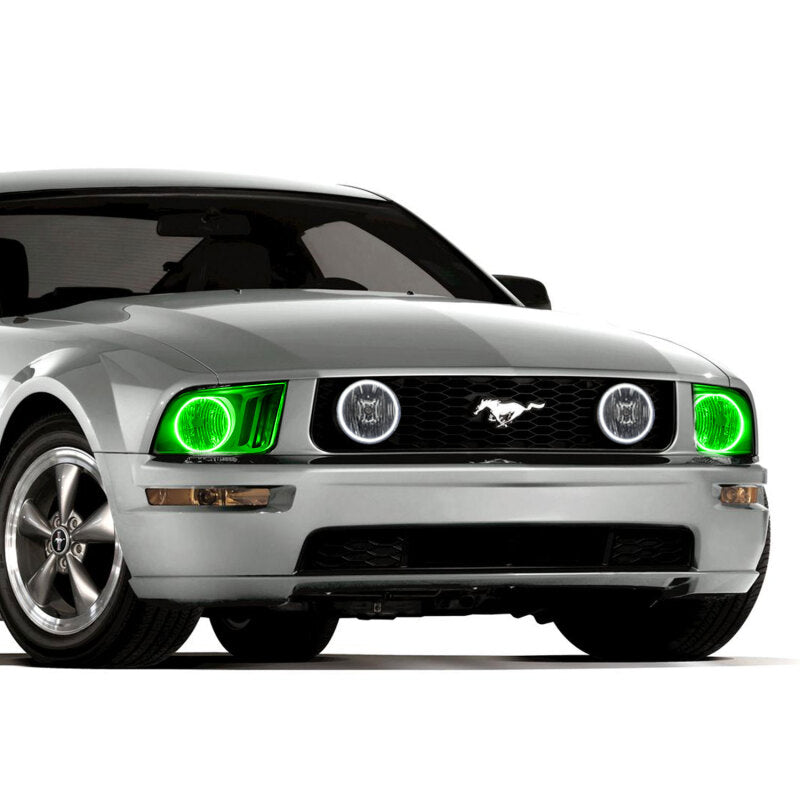 ORACLE Lighting Oracle Ford Mustang 05-09 Halo Kit - ColorSHIFT w/ BC1 Controller 2301-335 2301-335 Photo - lifestyle view