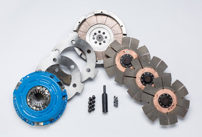 South Bend Clutch 01-Sept 05 GM 6.6L LLY ZF-6 SFI Comp Triple Disc Feramic Clutch Kit DDDCMAX-Y DDDCMAX-Y Photo - Primary