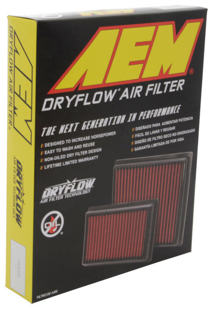AEM Induction AEM 2011 GMC SIERRA 2500 HD 6.6L Dryflow Round Straight Air Filter 28-20466 28-20466 Photo - in package