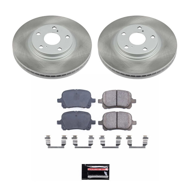 PowerStop Power Stop 99-01 Lexus RX300 Front Semi-Coated Rotor Kit SC1135 SC1135 Photo - Primary