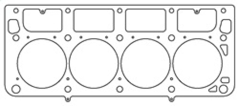 Cometic Gasket 4.125 MLS Head Gasket .040 - GM LS1 CAGC5789-040 C5789-040 Photo - Unmounted