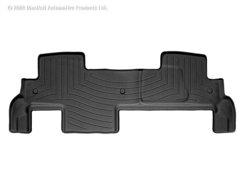 WeatherTech 07+ GMC Acadia Rear FloorLiner - Black 441112 Photo - Primary