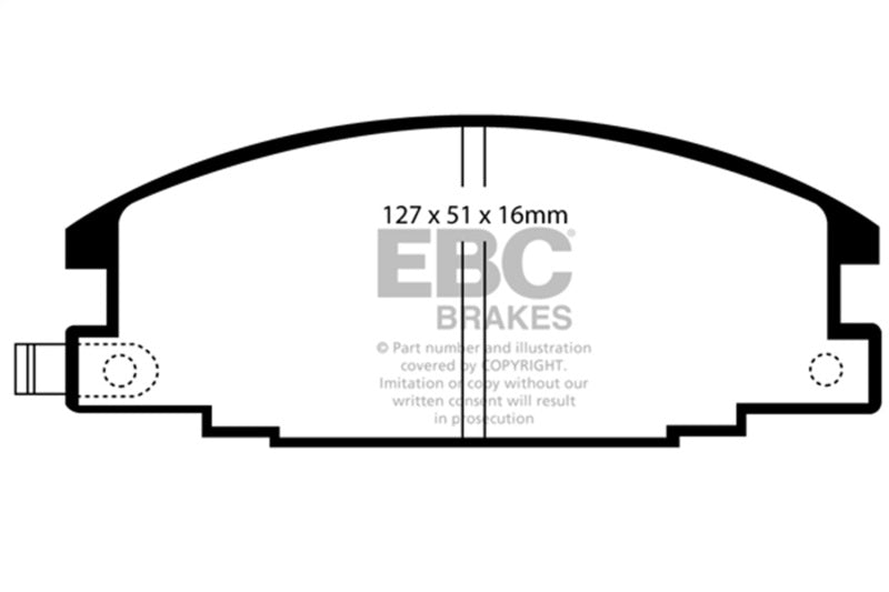EBC Disc Brake Pad Set UD363 Photo - Primary
