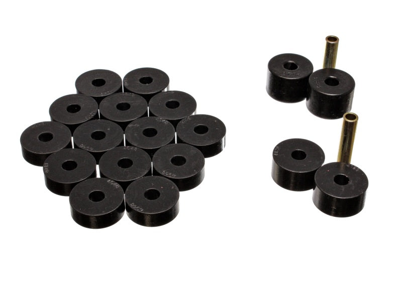 Energy Suspension Body Mount Set Black Jeep CJ5 All 1974-1975 2.4106G Photo - Primary