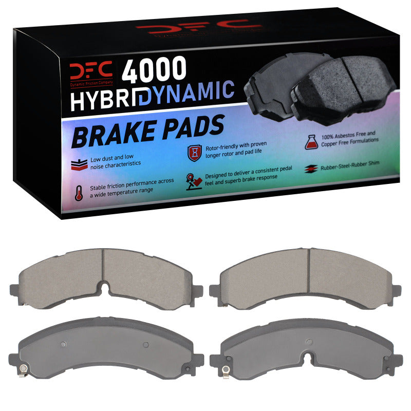 DFC DFC 4000 HybriDynamic Brake Pads Brakes, Rotors & Pads Brake Pads - OE main image