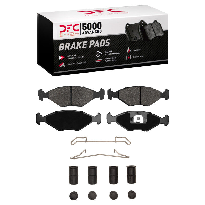 DFC DFC 5000 Advanced Semi Met Brake Pads Brakes, Rotors & Pads Brake Pads - OE main image
