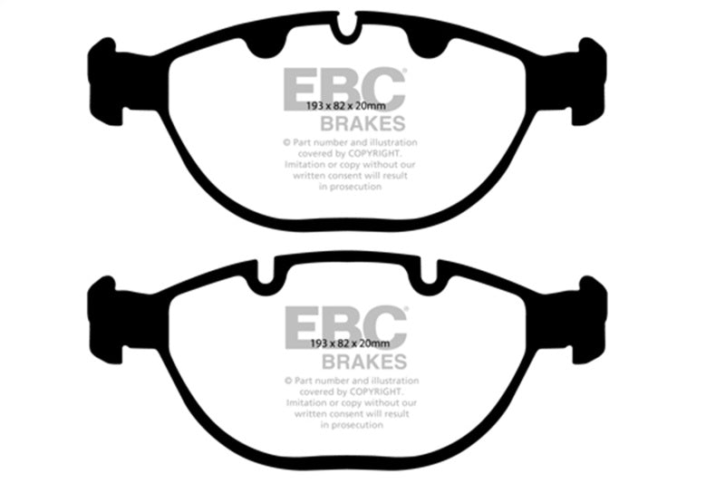 EBC Disc Brake Pad Set DP61472 Photo - Primary