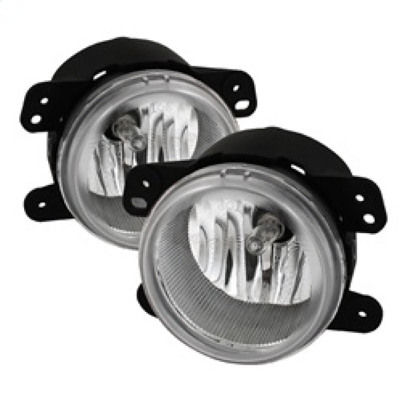 Spyder Dodge Magnum 05-08/Journey 09-10 Jeep Wrangler 07-09 OEM Fog Lights W/Switch Clear FL-DM05-C 5015372 5015372 Photo - Primary