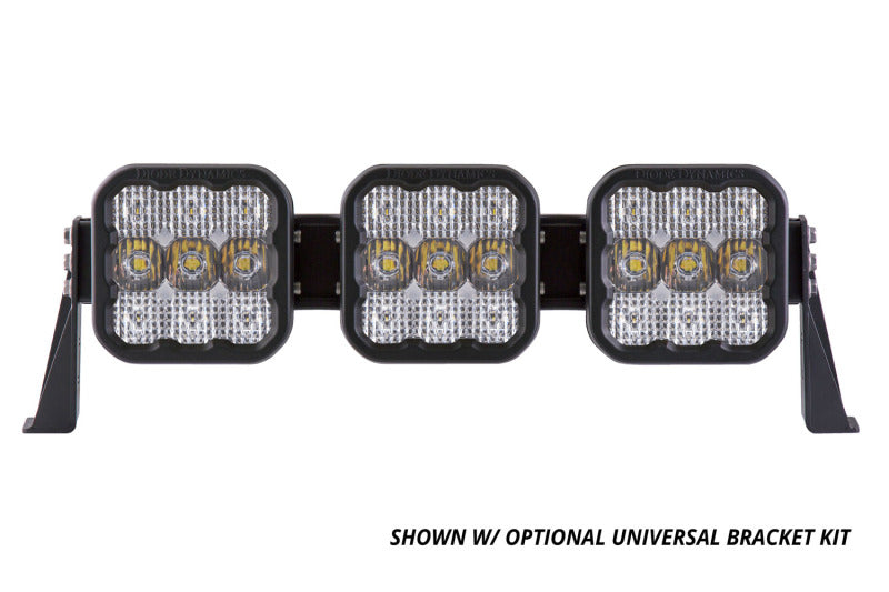 Diode Dynamics SS5 Sport Universal CrossLink 3-Pod Lightbar - Yellow Combo DD6793 DD6793 User 3