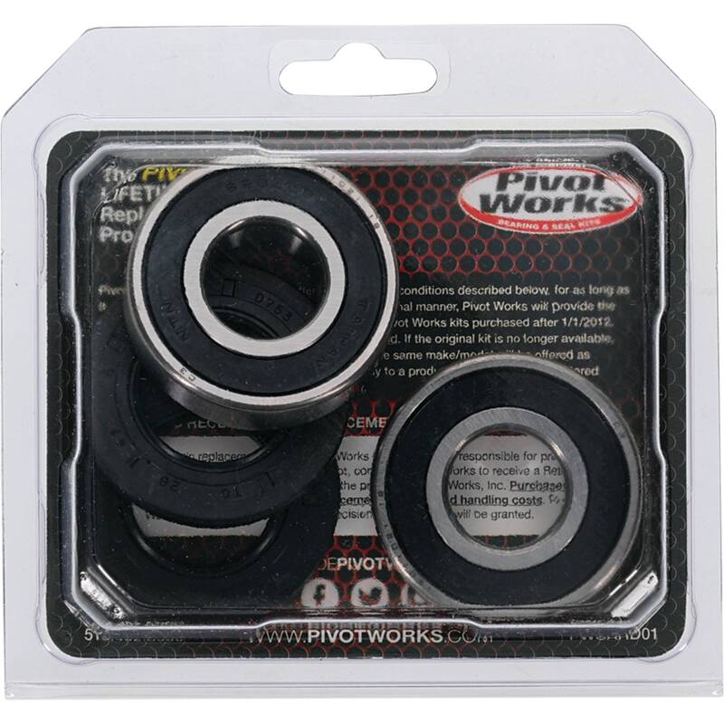 Pivot Works Honda, Suzuki Wheel Bearing Kit Premium Bearings 25-1263-P 25-1263-P Photo - Primary