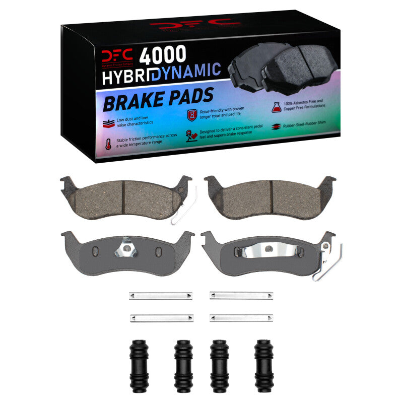 DFC DFC 4000 HybriDynamic Brake Pads Brakes, Rotors & Pads Brake Pads - OE main image