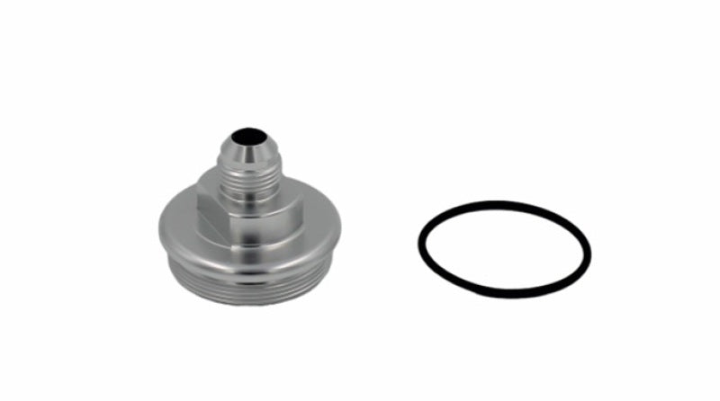 Fuelab Replacement Filter Cap -8AN Inlet - Clear 108020102-2 108020102-2 User 1