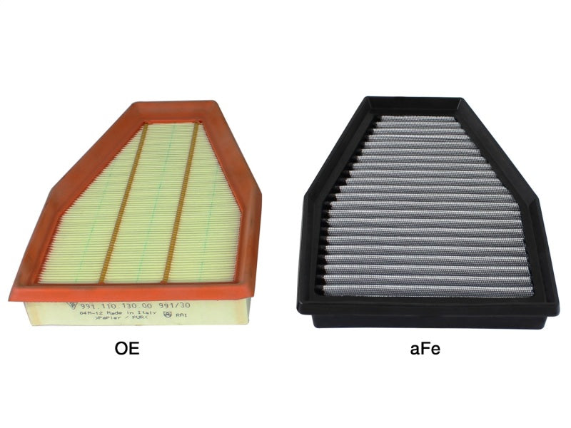 aFe Magnum FLOW Pro DRY S OE Replacement Filter Porsche 31-10242 Photo - Unmounted