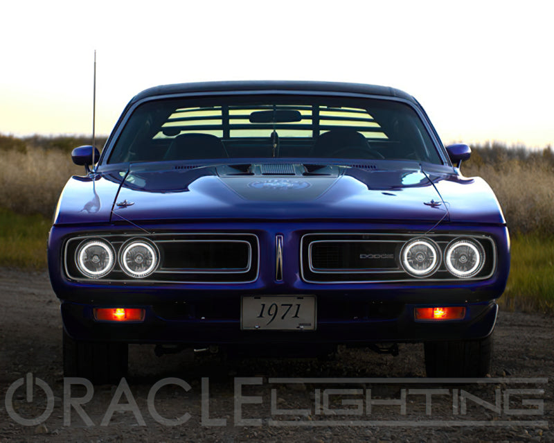 ORACLE Lighting Oracle Pre-Installed Lights 5.75 IN. Sealed Beam - ColorSHIFT Halo 6904-333 6904-333 Photo - lifestyle view
