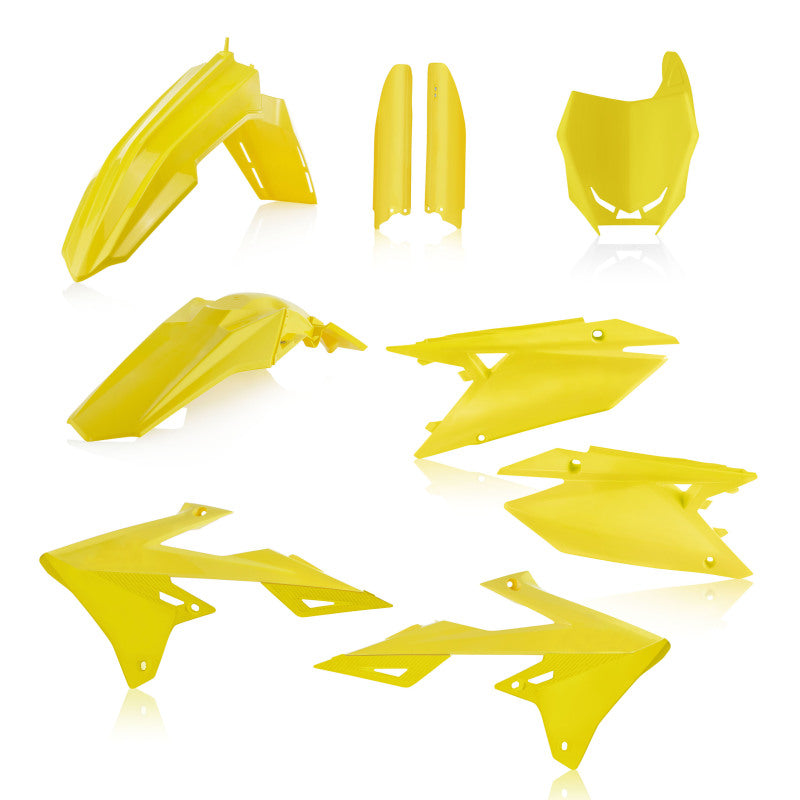 Acerbis 18+ Suzuki RMZ250/ RMZ450 Full Plastic Kit - RM Yellow 2686550231 2686550231 Photo - Primary