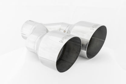 MBRP Universal T304 SS Dual Tip 4in OD/2.5in Inlet T5178 T5178 Photo - lifestyle view