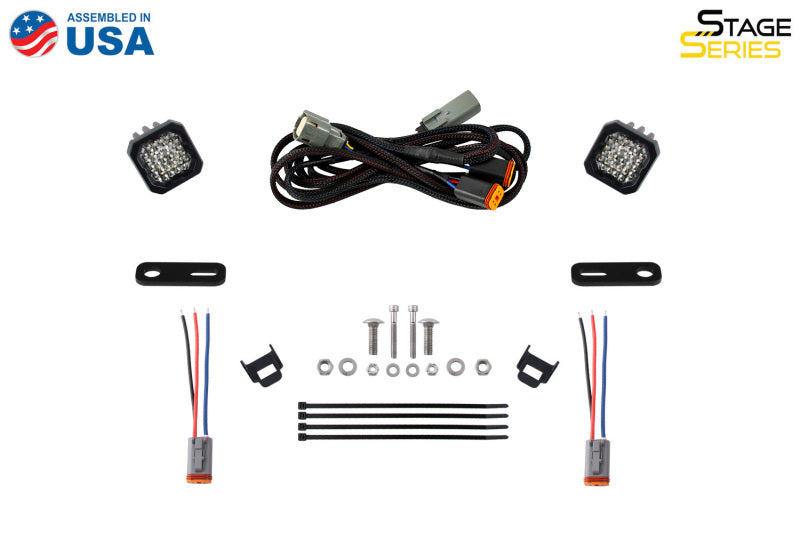 Diode Dynamics 17-22 Ford Super Duty Stage Series Reverse Light Mounting Kit (Brackets Only) DD7564P DD7564P User 6