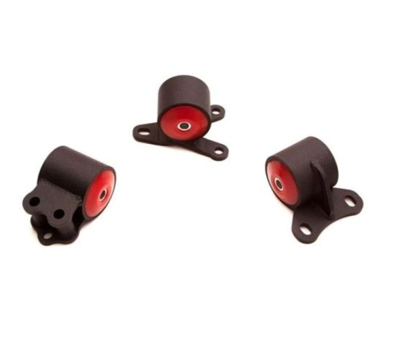 Innovative 94-01 Integra B-Series Black Steel Mounts 75A Bushings (Auto Trans 3 Bolt) 40153-75A