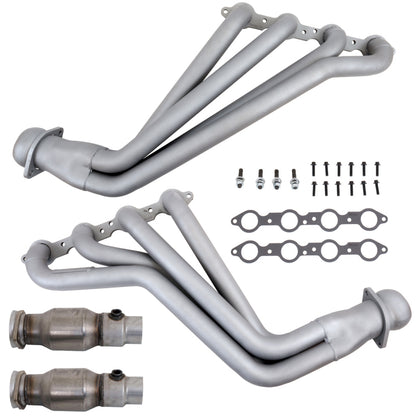 BBK Performance 10-15 Camaro LS3 1-3/4 Full-Lenght Headers w/Cats (Chrome) 4021 Photo - Primary