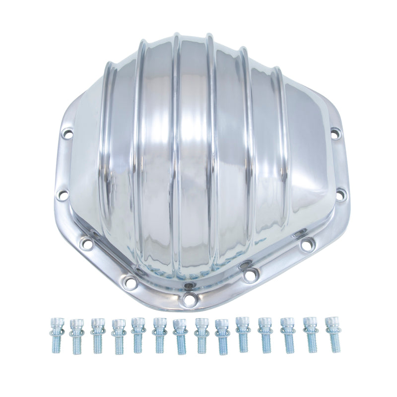 Yukon Gear & Axle Yukon Gear Polished Aluminum Cover For 10.5in GM 14 Bolt Truck YP C2-GM14T YP C2-GM14T Photo - Primary