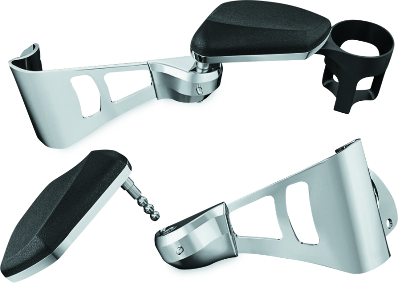 Kuryakyn Passenger Armrests Chr 8955 8955 Photo - Primary