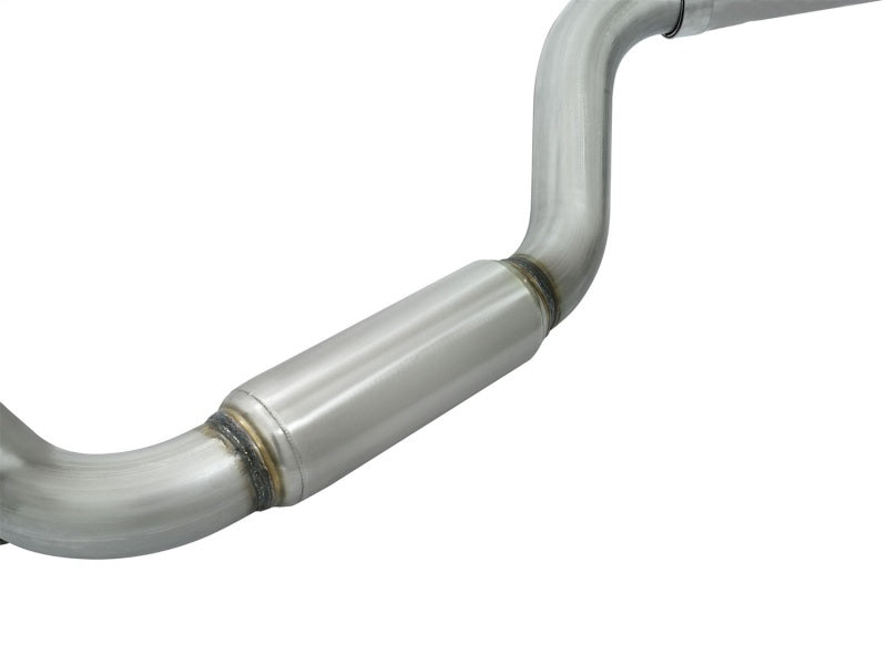 aFe Takeda 3in 304 Stainless Steel Cat-Back Exhaust System w/Polished Tip 49-33083-P Photo - Unmounted