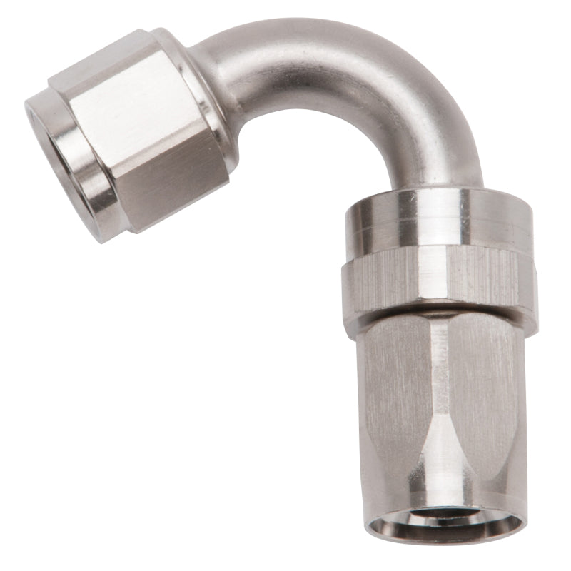 Russell #8 Full Flow Swivel 120° Tight Radius Hose Ends - Endura 613411 Photo - Primary