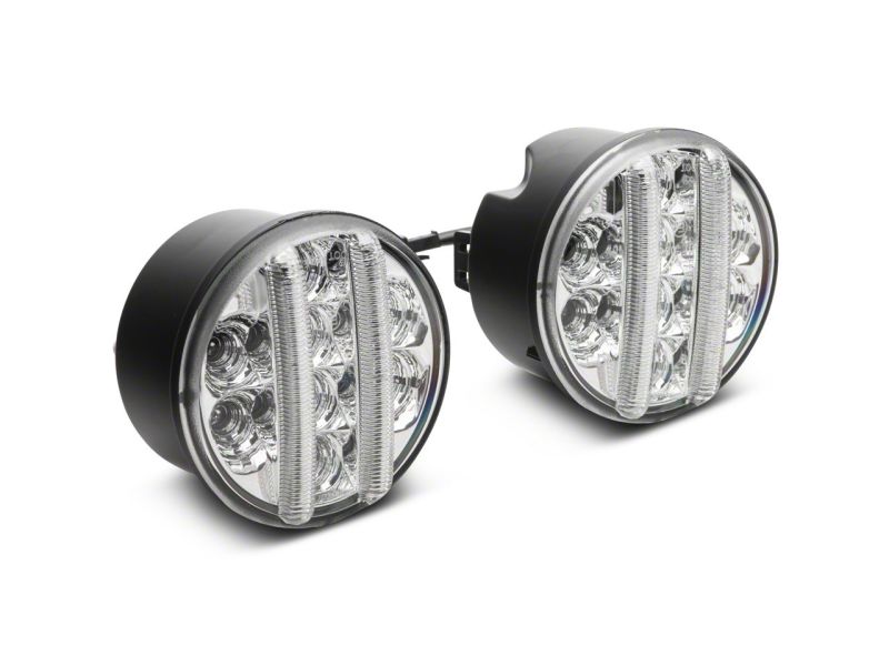 Raxiom 07-18 Jeep Wrangler JK Axial Series LED Front Turn Signals- Clear J119944 J119944 Photo - Close Up